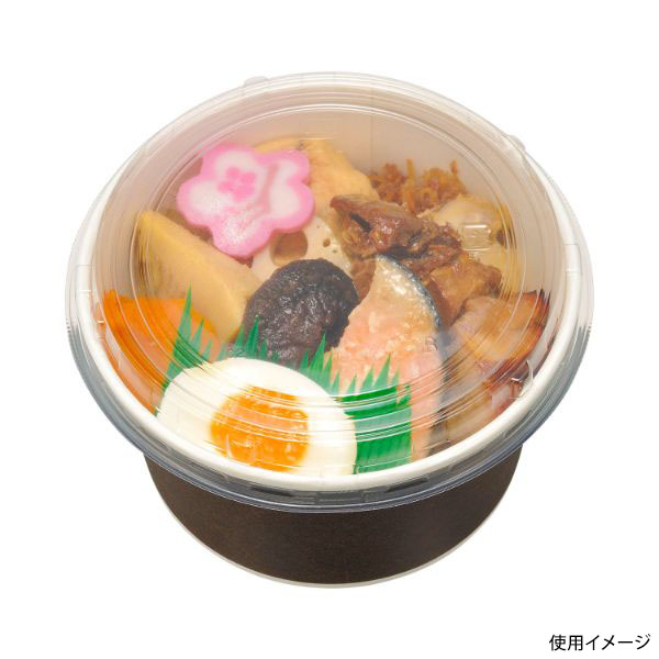 どんぶり容器 RK-142-850 Dブラウン エフピコチューパ
