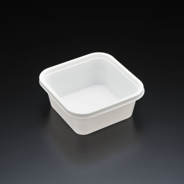 軽食容器 スーパーレンジ K角115 W 本体 スミ