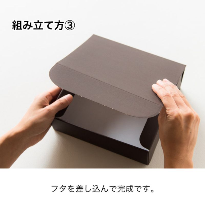 ギフト箱 無地ワンタッチギフトBOX クラフト-SS(20枚) ヘッズ