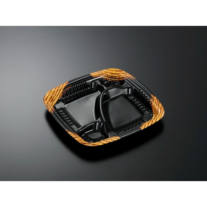 弁当容器 CTぬく盛 K23C グリエ-BK身 中央化学