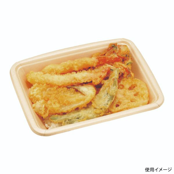 どんぶり容器 紙デリ 角丼 19-15 本体 エフピコチューパ