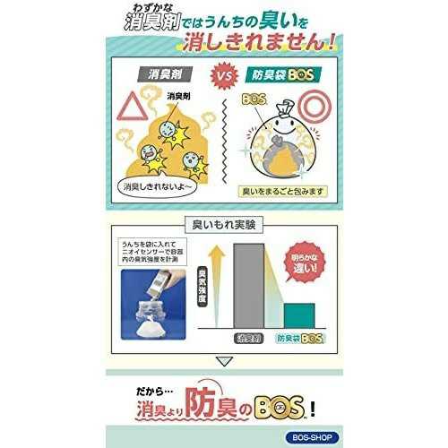 【防災】簡易トイレ BOS非常用 臭わないトイレセット 5回分 クリロン化成