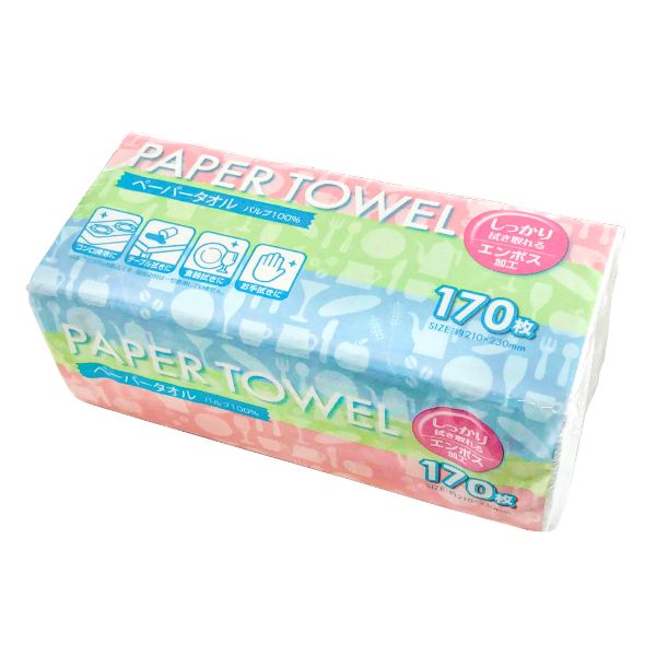 LD-908 ペーパータオル(170枚) Life-do.Plus