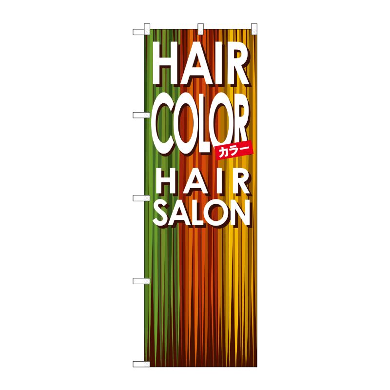 [G] HAIR COLOR のぼり GNB-501 P・O・Pプロダクツ