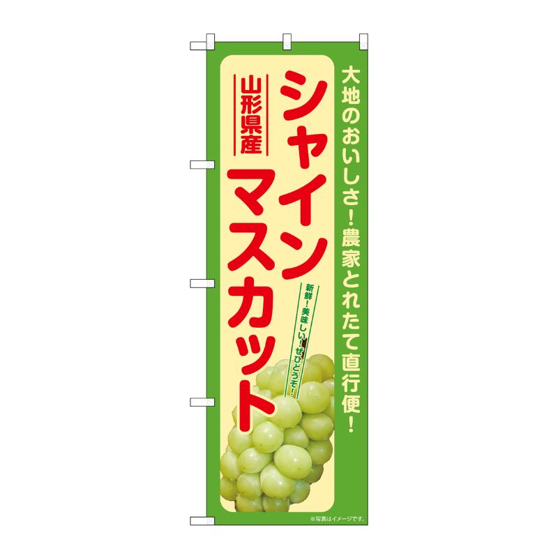 [G] のぼり シャインマスカット 山形県産 SNB-7191 P・O・Pプロダクツ