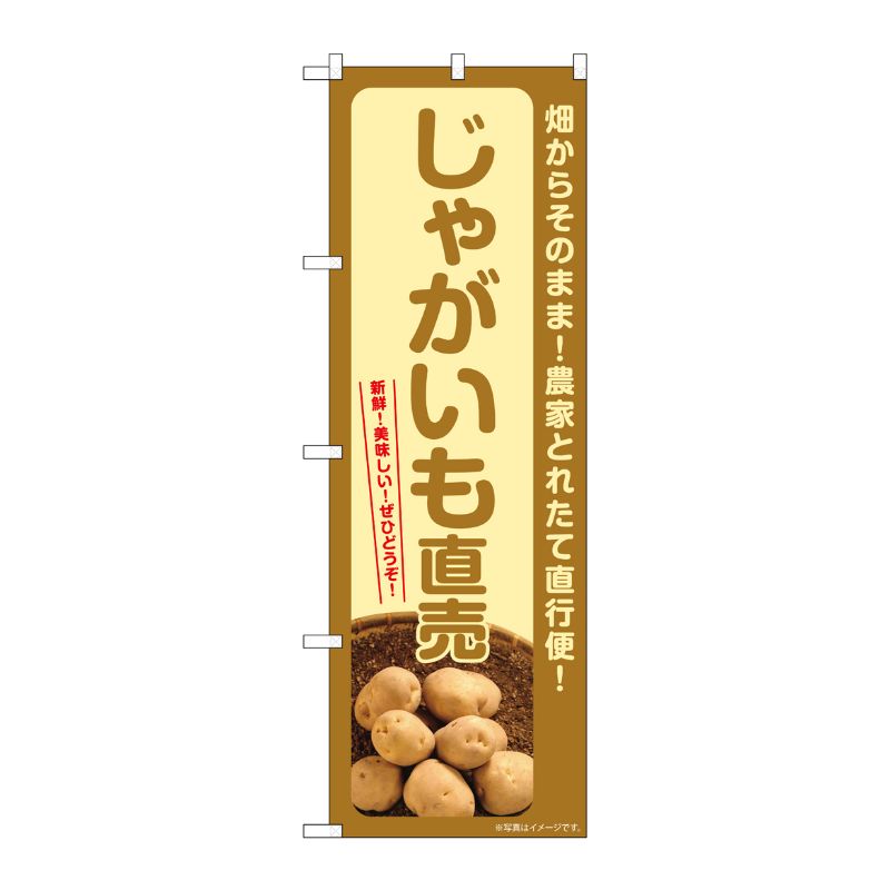 [G] のぼり じゃがいも直売 SNB-7275 P・O・Pプロダクツ