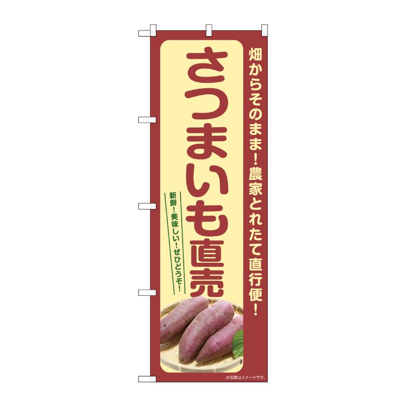 [G] のぼり さつまいも直売 SNB-7277 P・O・Pプロダクツ