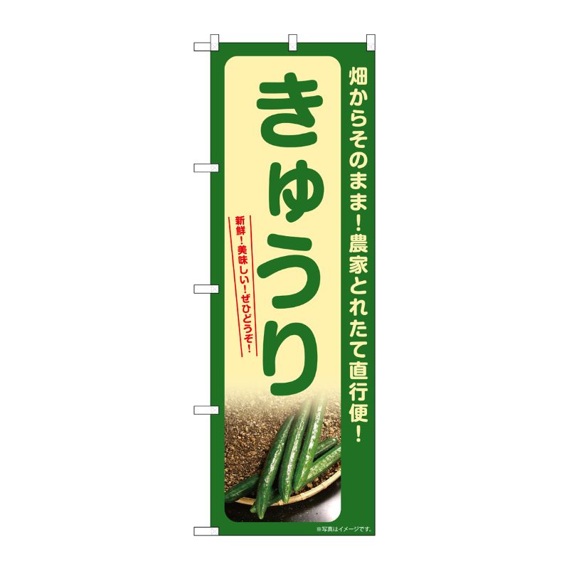[G] のぼり きゅうり SNB-7325 P・O・Pプロダクツ