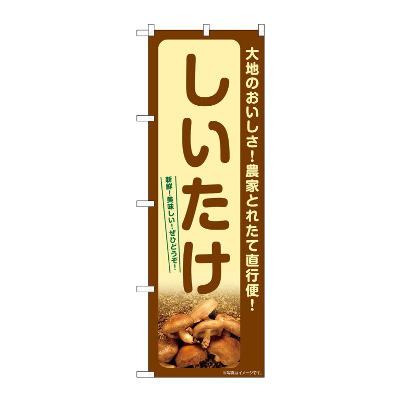 [G] のぼり しいたけ SNB-7335 P・O・Pプロダクツ