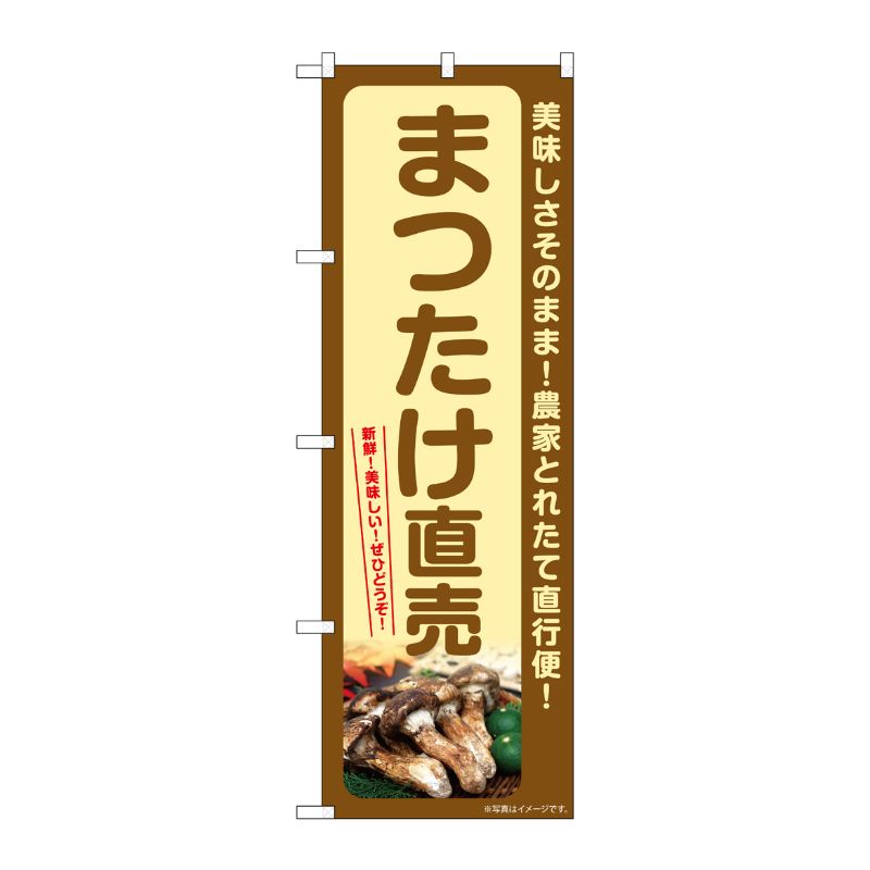 [G] のぼり まつたけ直売 SNB-7341 P・O・Pプロダクツ