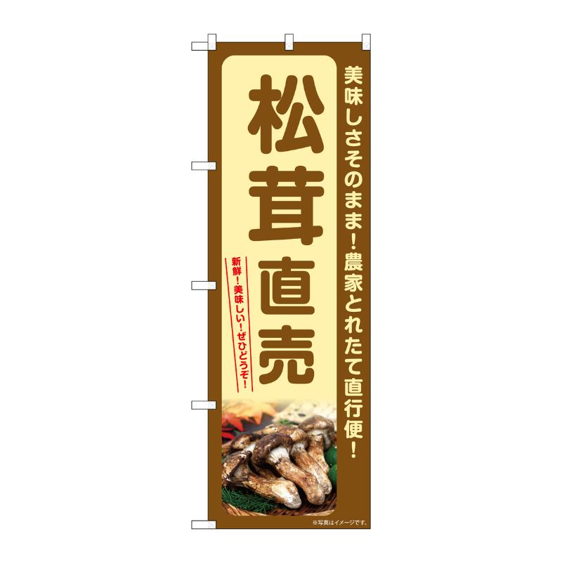 [G] のぼり 松茸直売 SNB-7342 P・O・Pプロダクツ