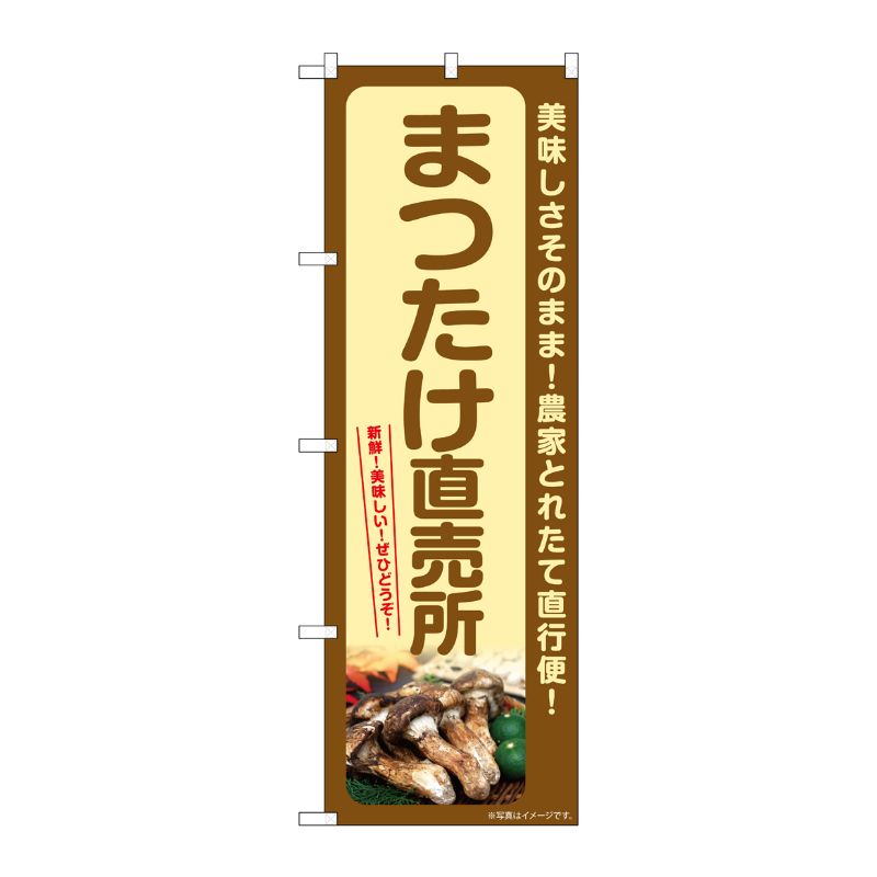 [G] のぼり まつたけ直売所 SNB-7352 P・O・Pプロダクツ