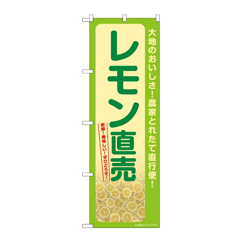 [G] のぼり レモン直売 SNB-7395 P・O・Pプロダクツ