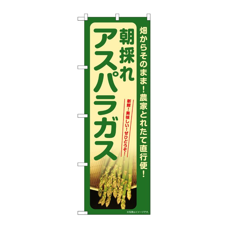 [G] のぼり アスパラガス 朝採れ SNB-7397 P・O・Pプロダクツ