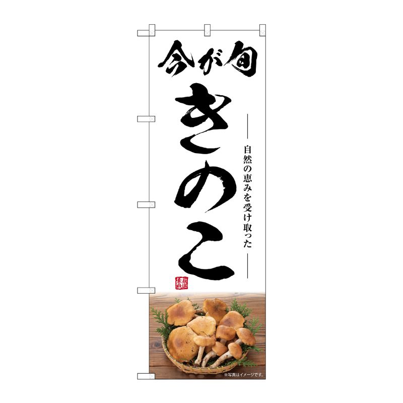 [G] のぼり きのこ 今が旬 SNB-7487 P・O・Pプロダクツ