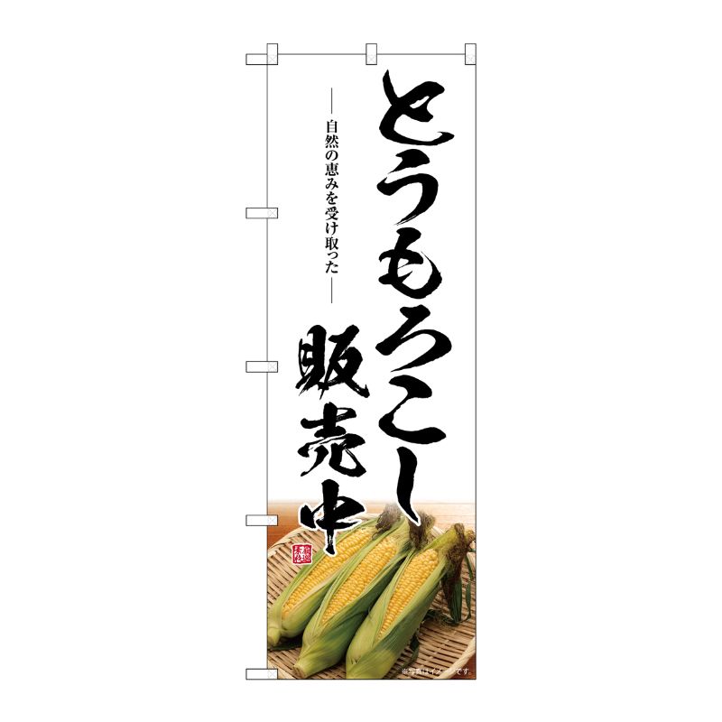 [G] のぼり とうもろこし 販売中 SNB-7526 P・O・Pプロダクツ
