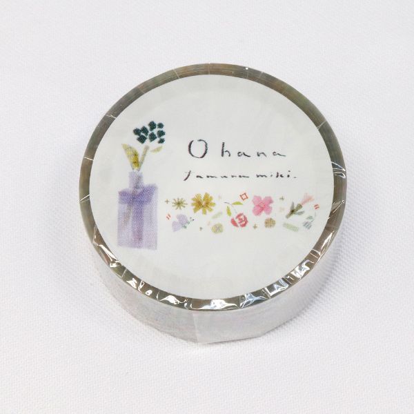 ラッピング用品 マスキングテープ Ohana 15mm×3m カミイソ産商