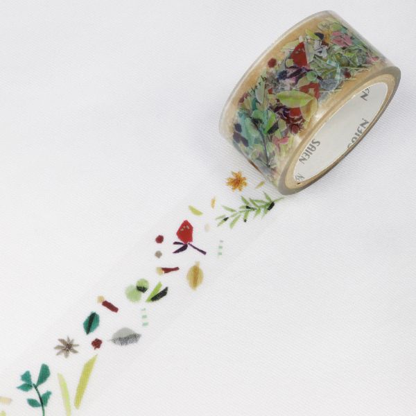 ラッピング用品 マスキングテープ Herb＆Spice 20mm×3m カミイソ産商