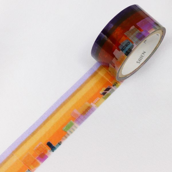 ラッピング用品 マスキングテープ Kazemachi 20mm×3m カミイソ産商