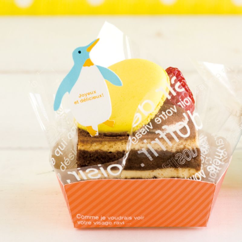 スウィーツ用品 ペンギンケーキピック(100枚) ヘッズ