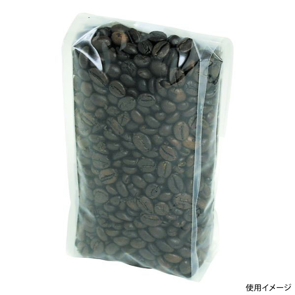 コーヒー豆 袋 COT-500 ブレスパック200g 透明 ヤマニパッケージ