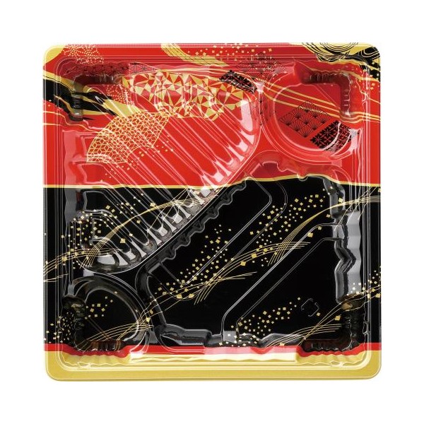 弁当容器 MSDアコード21-21-1万彩赤 エフピコ