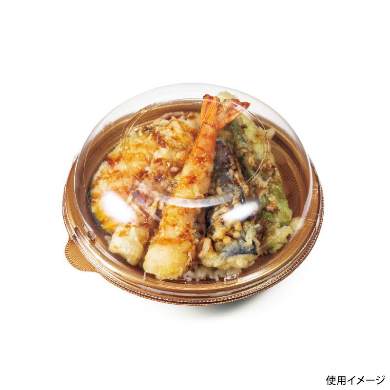 どんぶり容器 バイオ のぞみ 丸180-43B K-ひかり リスパック