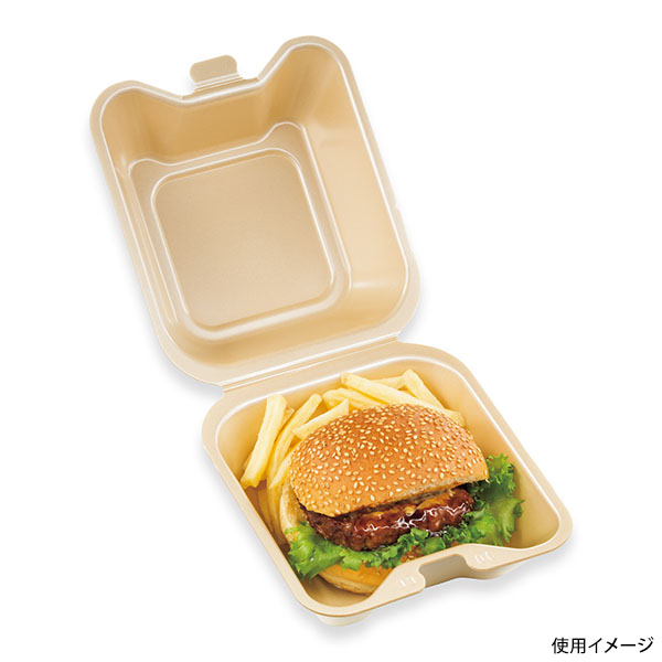 弁当容器 VK-632 キャメル シーピー化成