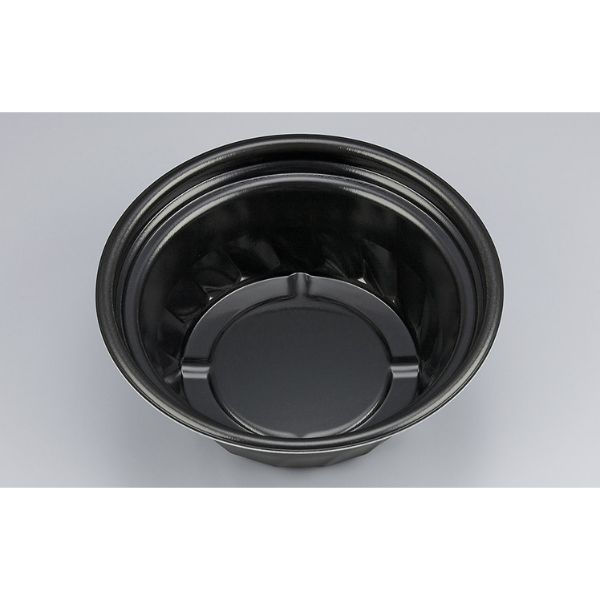 麺容器 TN-820 黒本体 シーピー化成