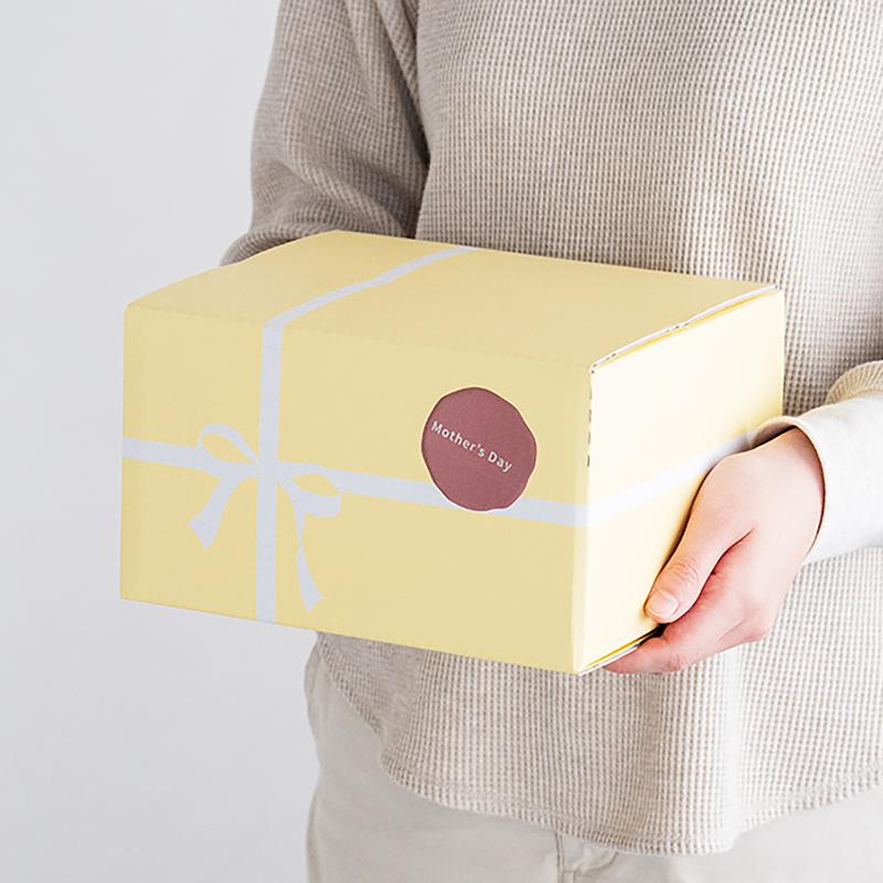 ギフト資材 MA-37S 母の日シール-37/マットピンク(100枚) ヘッズ