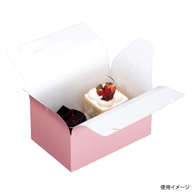 ケーキトレー キャリーピンク ＃4 ヤマニパッケージ