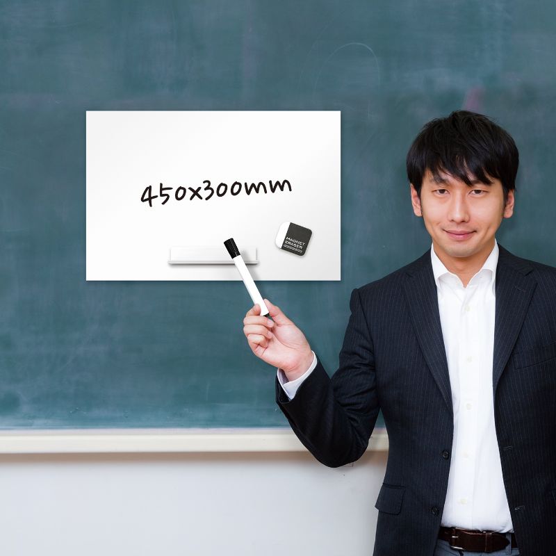 抗菌ホワイトマグネットシート L AWM02 アスカ