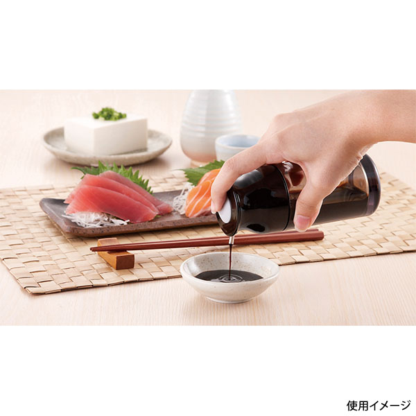 調味料入れ 押し加減W 黒 台和