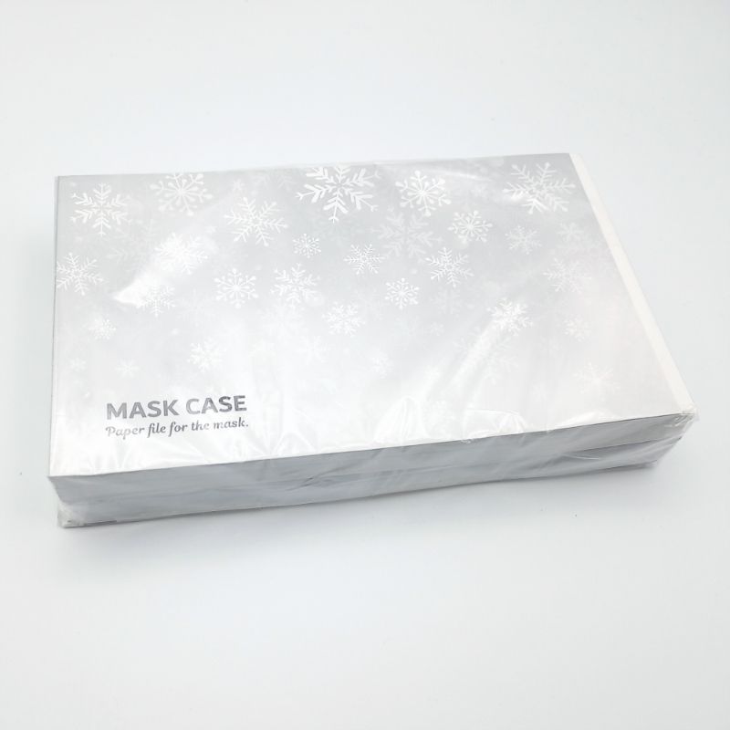 マスクケース冬SNOW 九州紙工