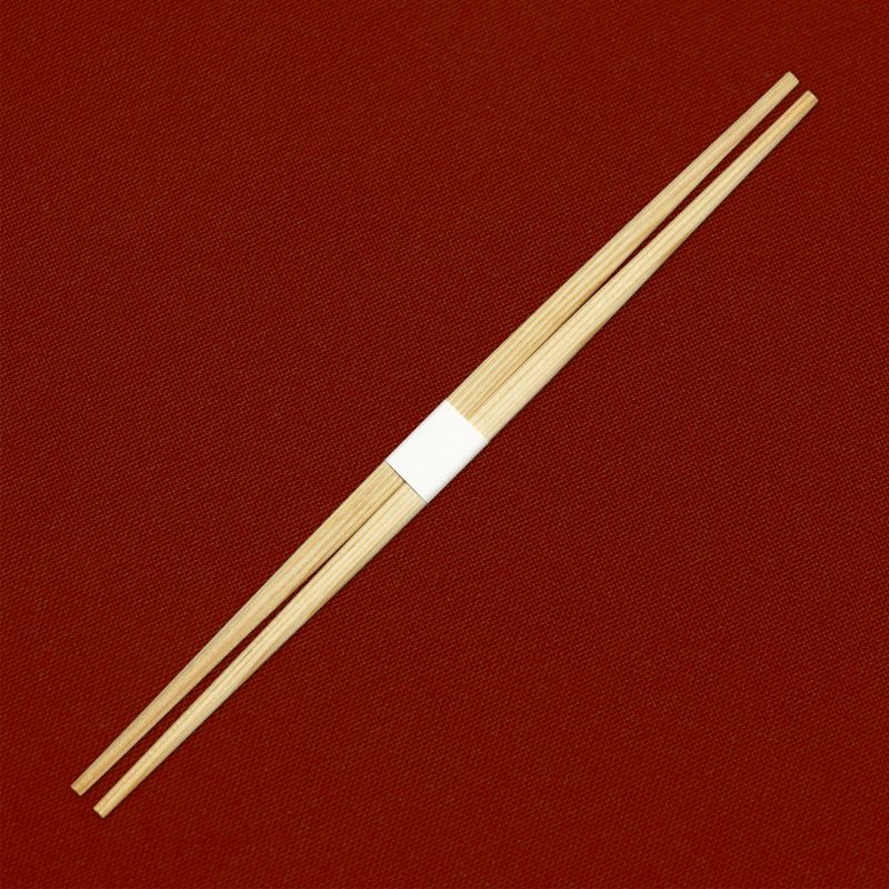 割箸 杉らんちゅう箸24cm白帯 九州紙工