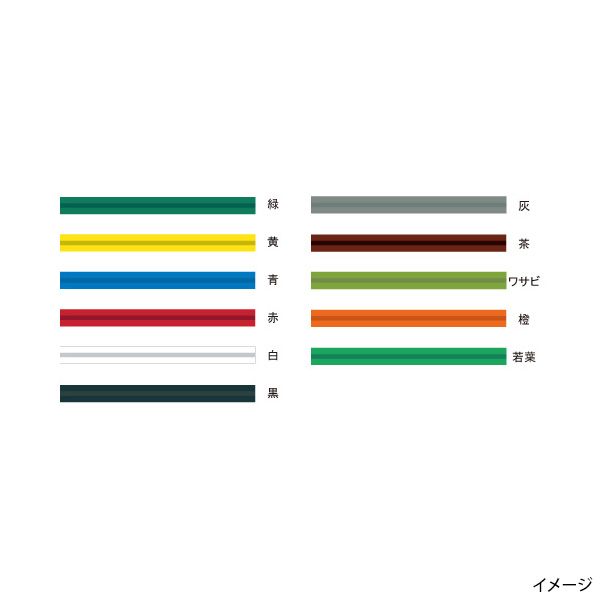 ビニール紐 ビニタイ PVC リール巻 青 幅4mm×長さ600m 共和