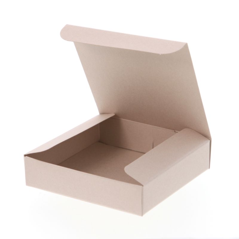 プチBOX 75×75 グレージュ HEIKO(シモジマ)