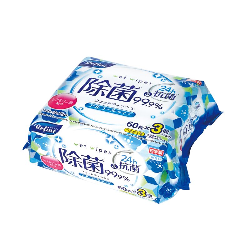 Life-do.Plus 除菌シート 新ウェットティッシュ60枚3P