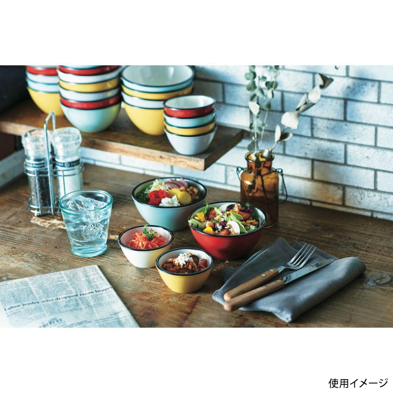 食器 Torico 9cmボール クリムゾンレッド 台和