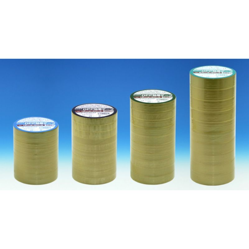 OPPテープ 軽包装用 OPP粘着テープ 24mm×50m(10巻パック) 清和