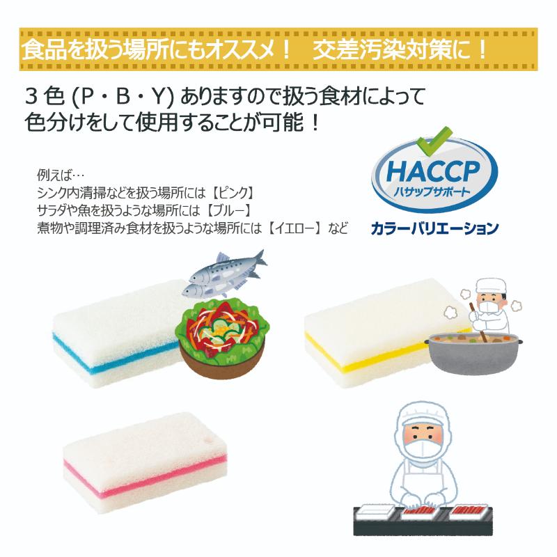 スポンジ キクロンプロ 両面使えるソフトたわし Y F-202 キクロン