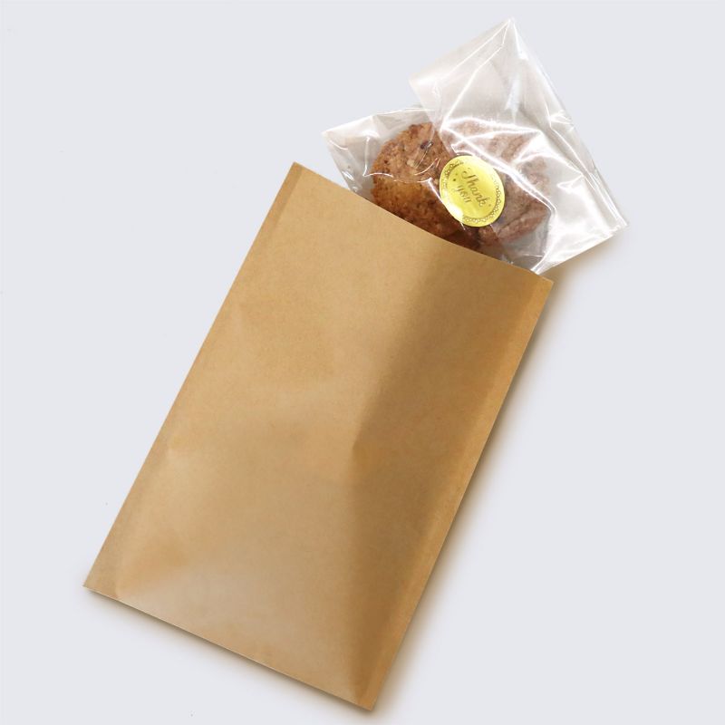 紙平袋 未晒SS 200枚入 今村紙工