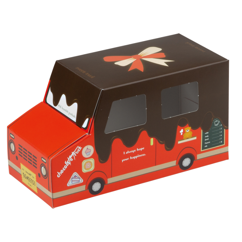 ギフト箱 スイートビークル レッド ヤマニパッケージ