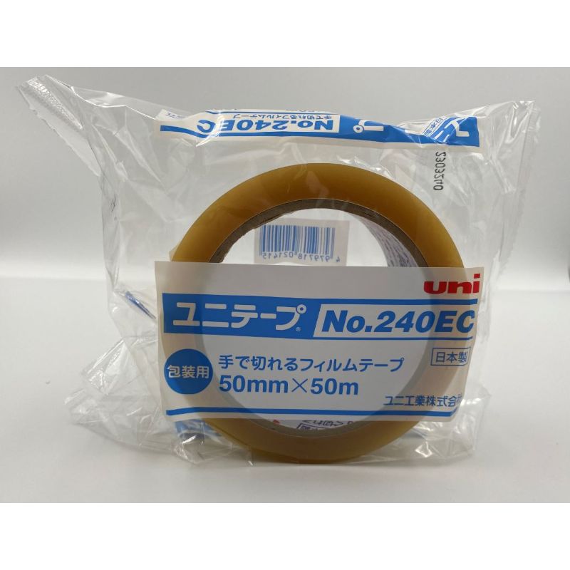OPPテープ ユニテープNo.240EC 50mm×50m 透明 ユニ工業