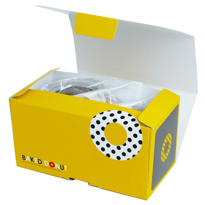 ギフト箱 焼ドーナツBOX 3 ヤマニパッケージ