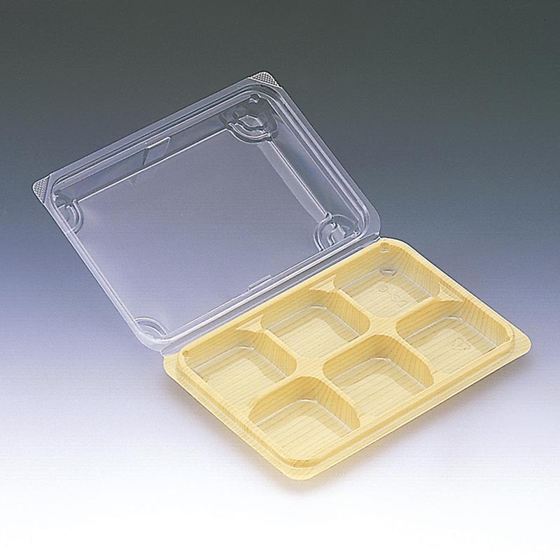 和菓子容器 DS-6木目 北原産業