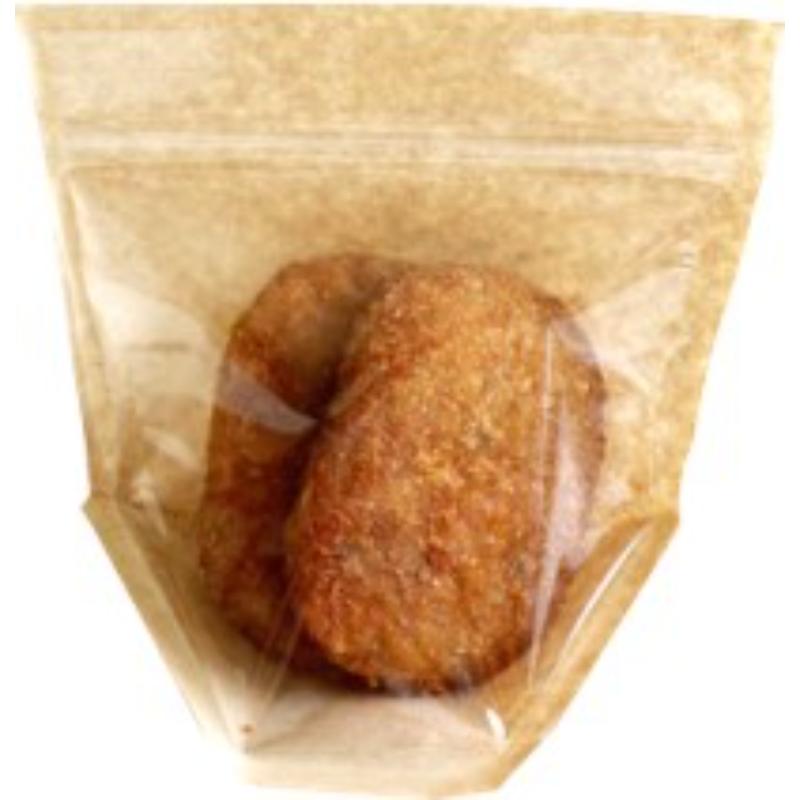 惣菜袋 クラフトチャック袋140 コバヤシ