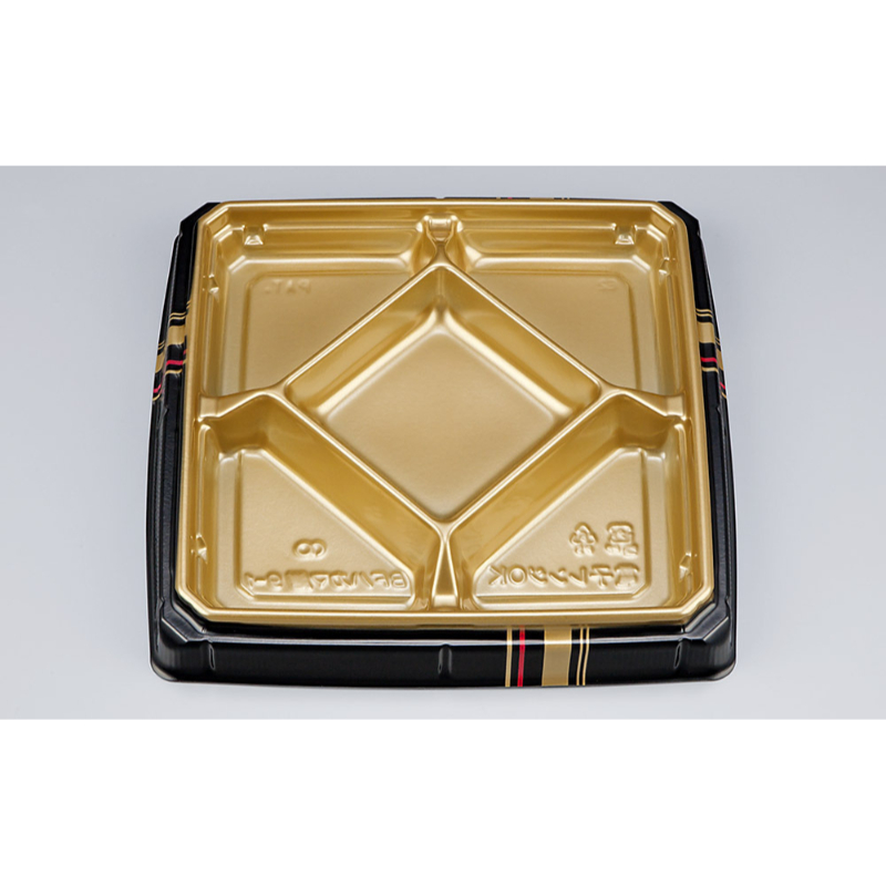 弁当容器 BFハカマ膳9-1 四辻金 本体(N) シーピー化成