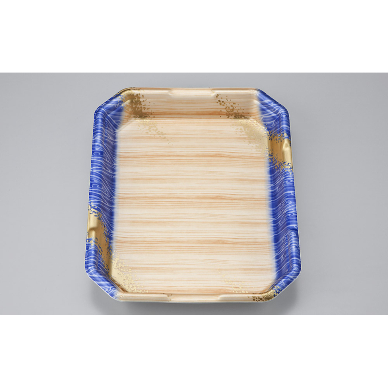 発泡トレー L-カク2.8 浜唄青 シーピー化成