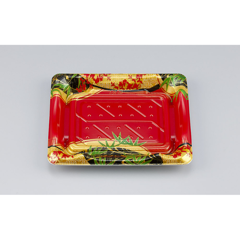 寿司容器 SF港23 月乃赤 本体 シーピー化成